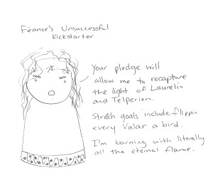 Varda had a similarly unsuccessful campaign to get rid of the sun and moon. Totally cramping her style.